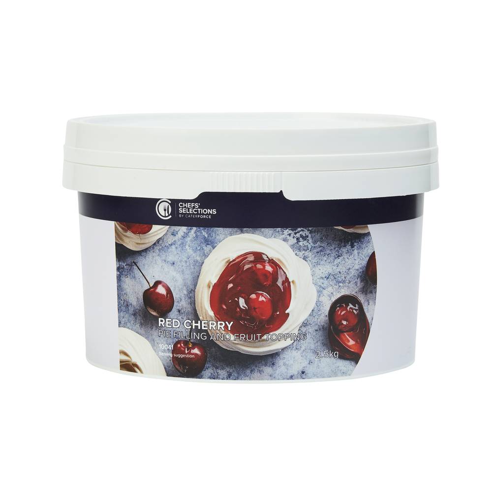 Chefs’ Selections Red Cherry Pie Filling And Fruit Topping (4 x 2.5kg)