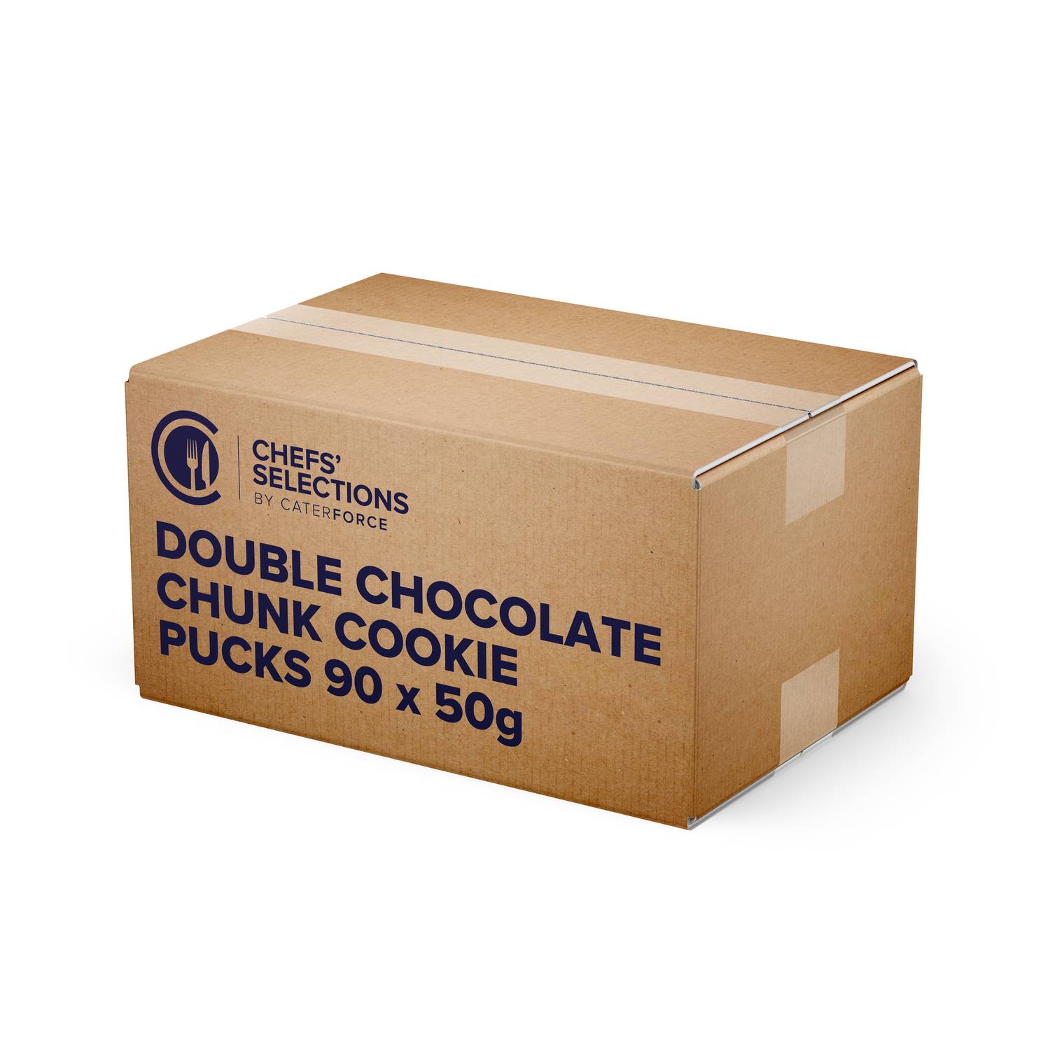 Chefs’ Selections Double Chocolate Chunk Cookie Pucks (90 x 50g)