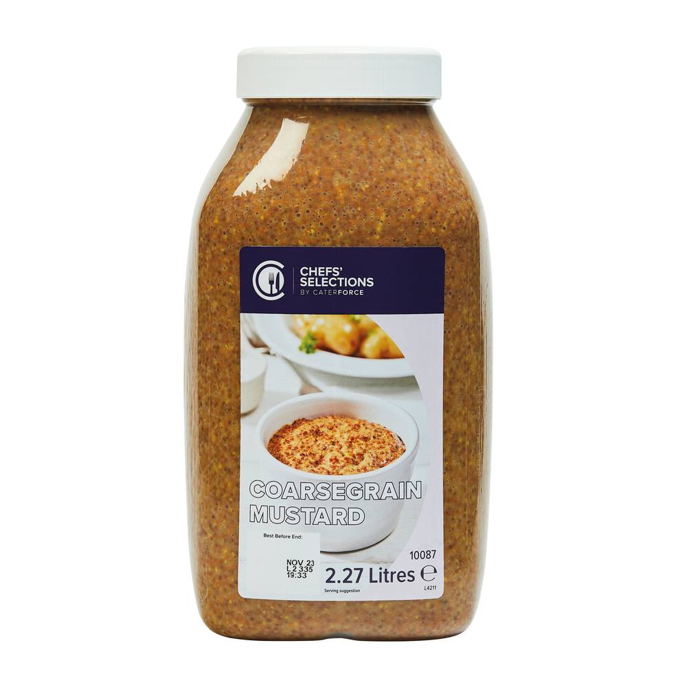 Chefs’ Selections Coarsegrain Mustard (2 x 2.27L)