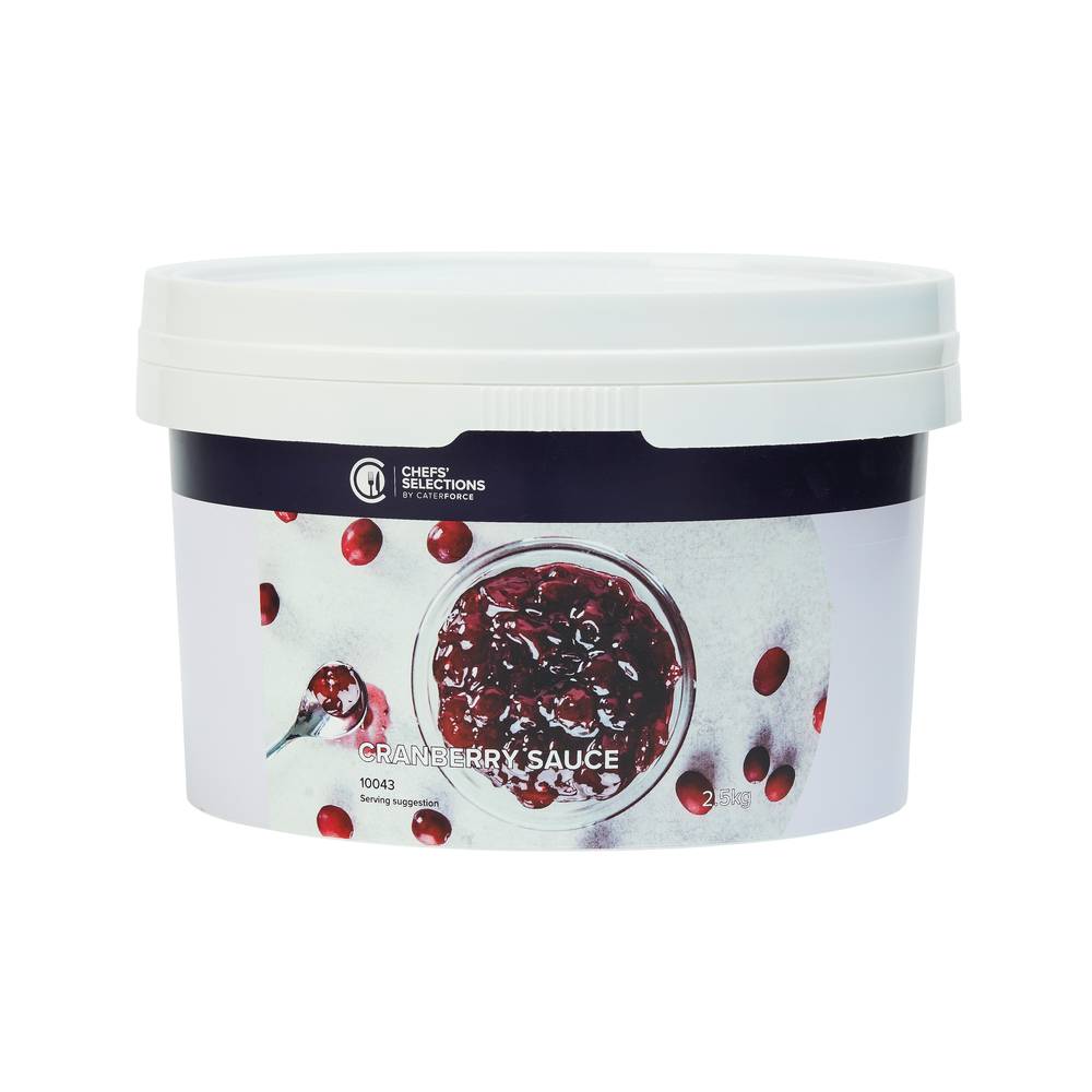 Chefs’ Selections Cranberry Sauce (4 x 2.5kg)