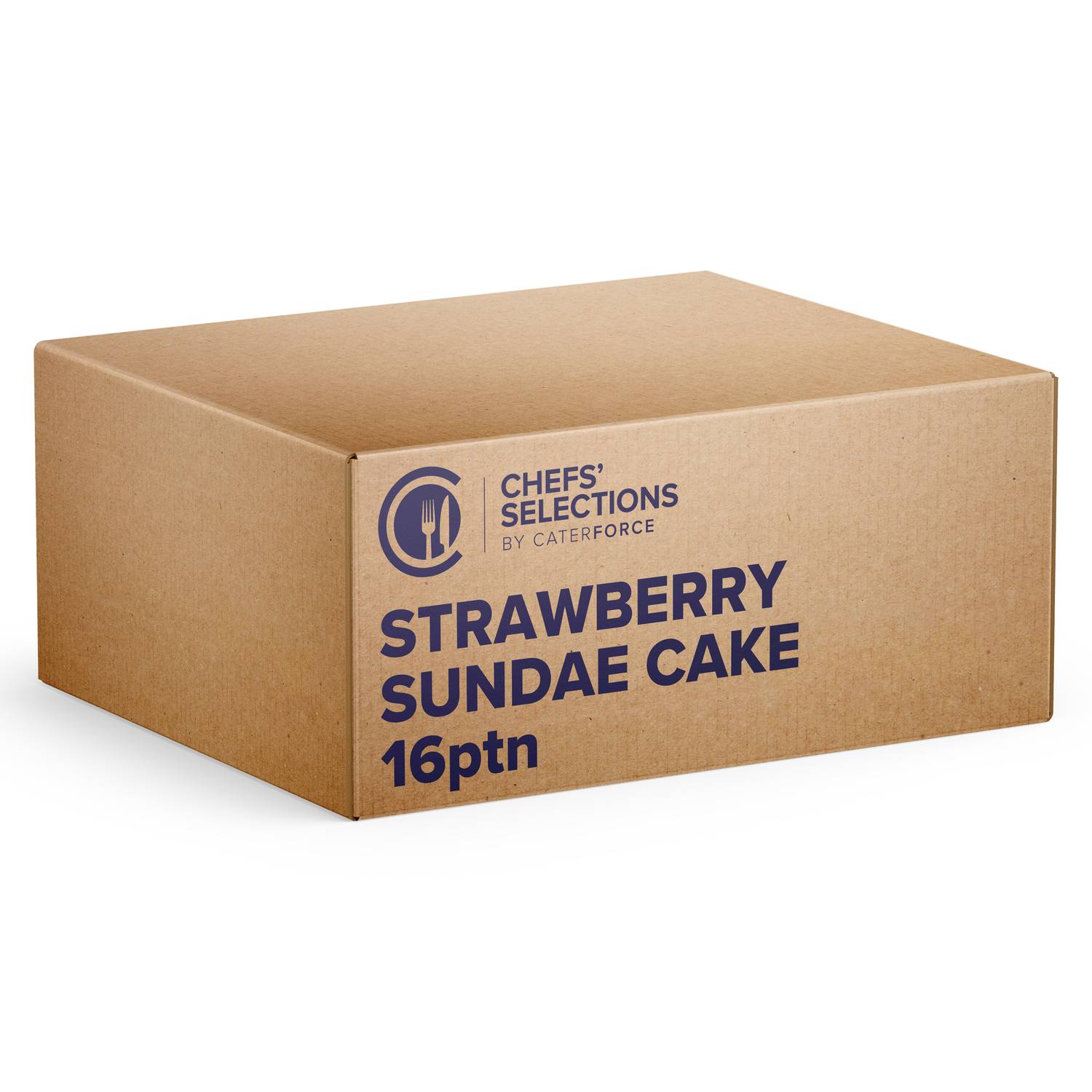 Chefs’ Selections Strawberry Sundae Cake (1 x 16p/ptn)
