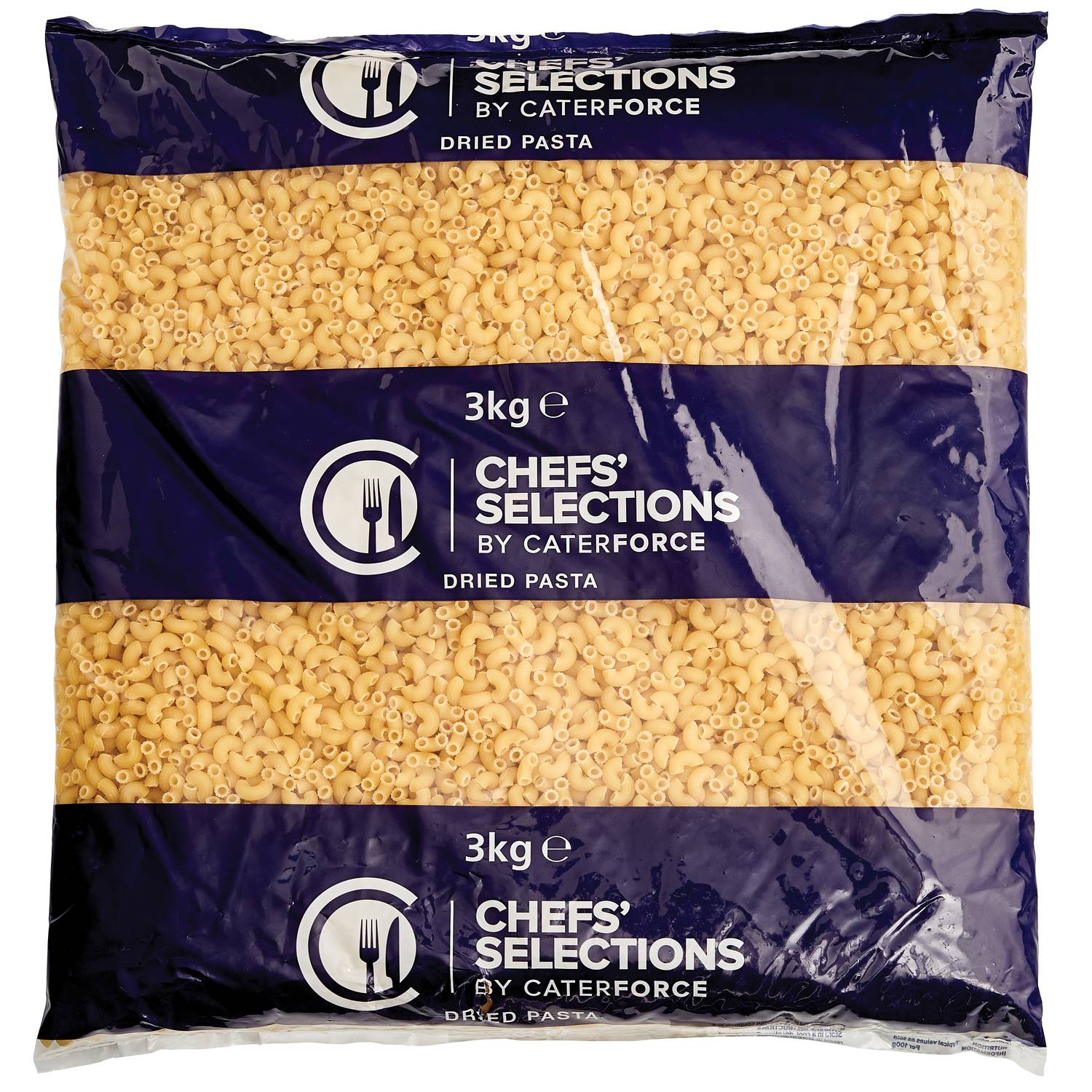 Chefs’ Selections Macaroni Pasta (4 x 3kg)