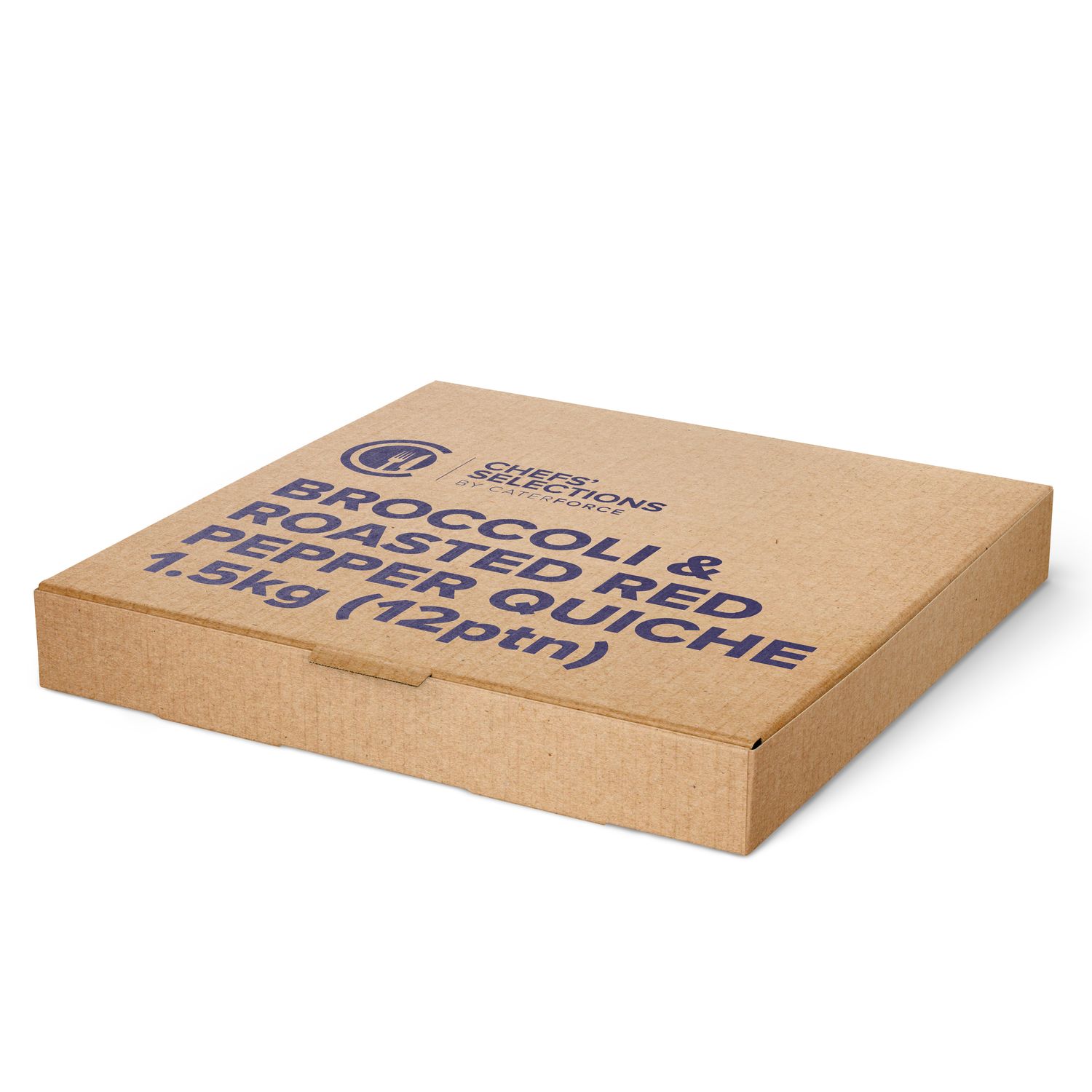 Chefs’ Selections Broccoli & Roasted Pepper Quiche (1 x 1.5kg) (12 pre-portion)