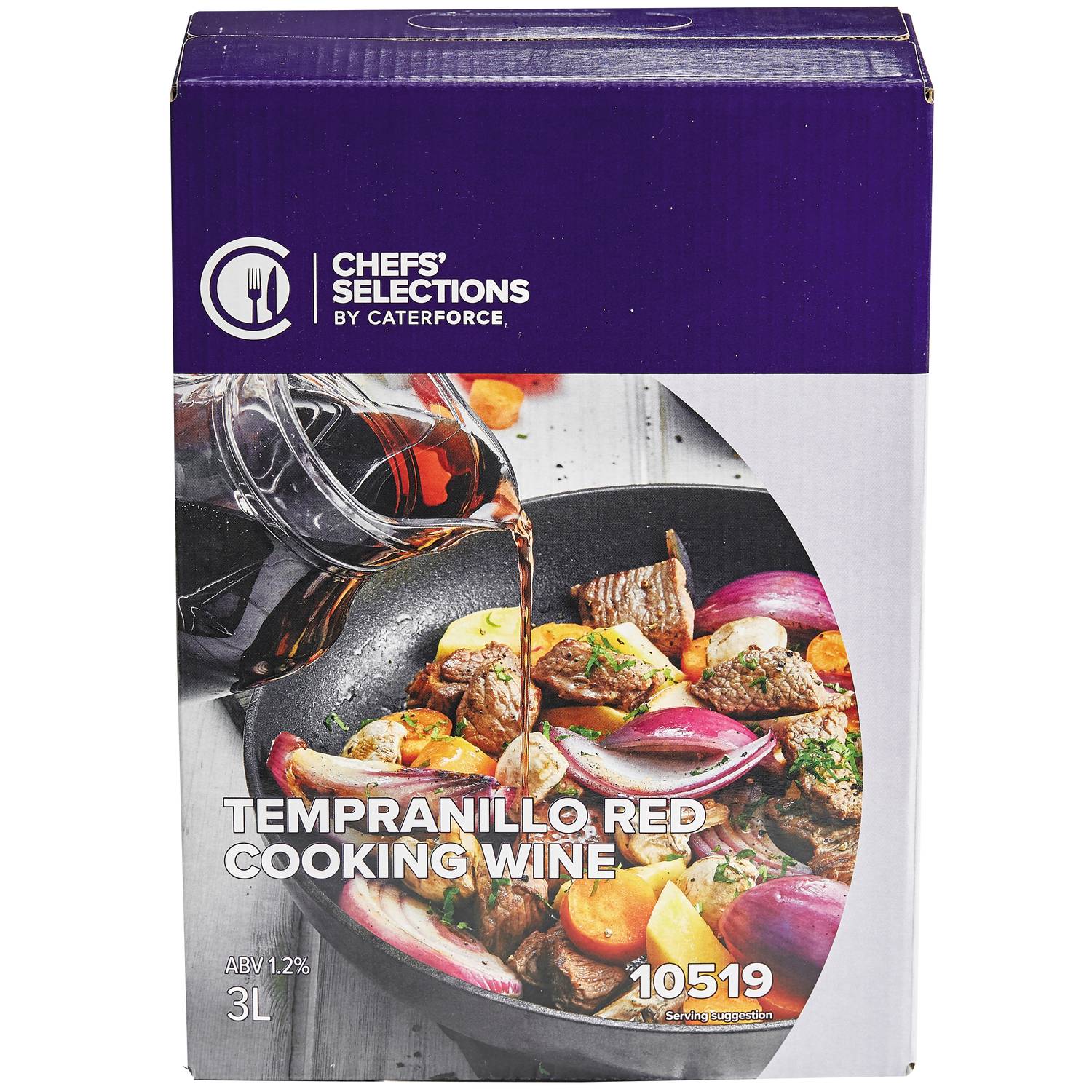 Chefs’ Selections Tempranillo Red Cooking Wine BIB (4 x 3L)