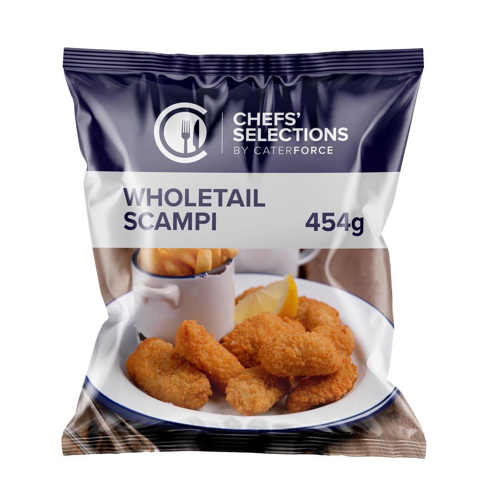 Chefs’ Selections Wholetail Scampi (10 x 454g)