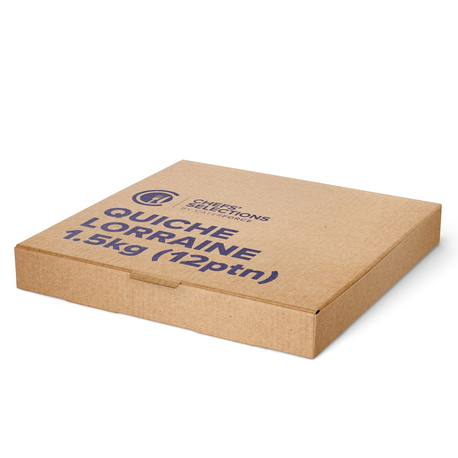 Chefs’ Selections Quiche Lorraine (1 x 1.5kg) (12 pre-portion)