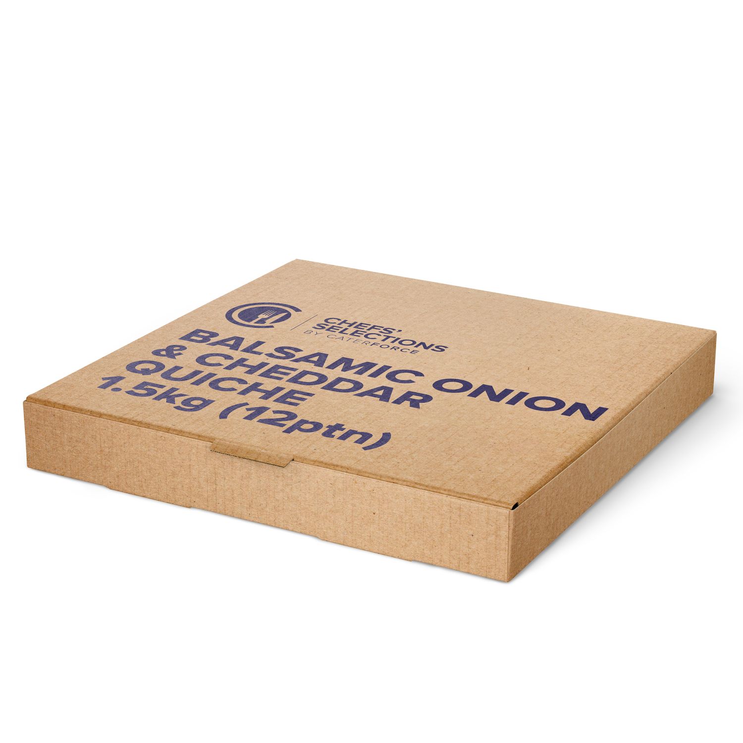 Chefs’ Selections Balsamic Onion & Cheddar Quiche (1 x 1.5kg) (12 pre-portion)