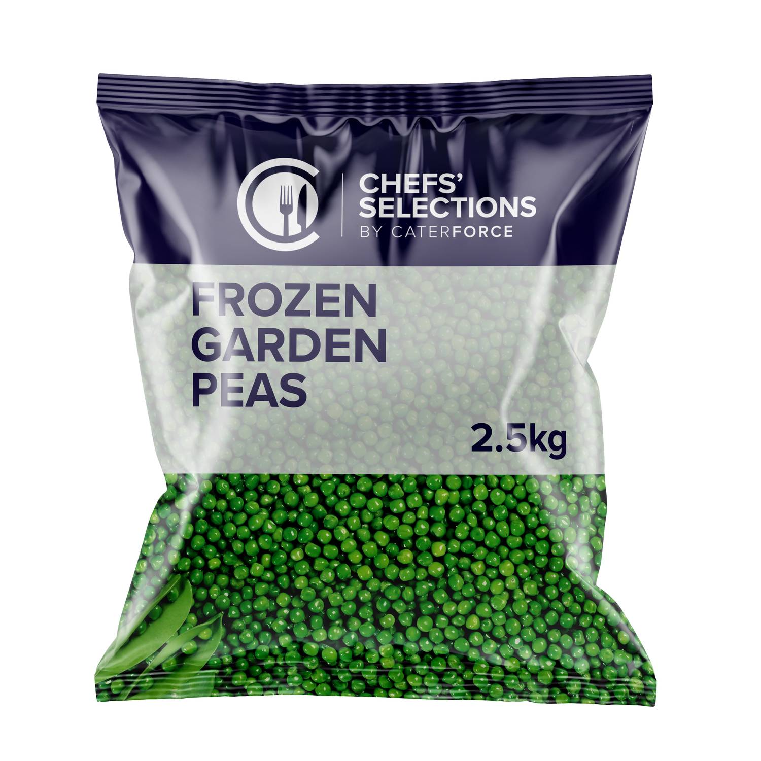 Chefs’ Selections Frozen Garden Peas (4 x 2.5kg)