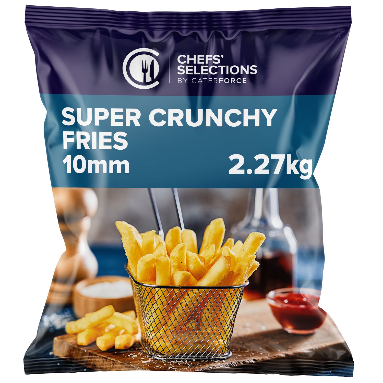 Chefs’ Selections Super Crunchy Fries 10mm (4 x 2.27kg)