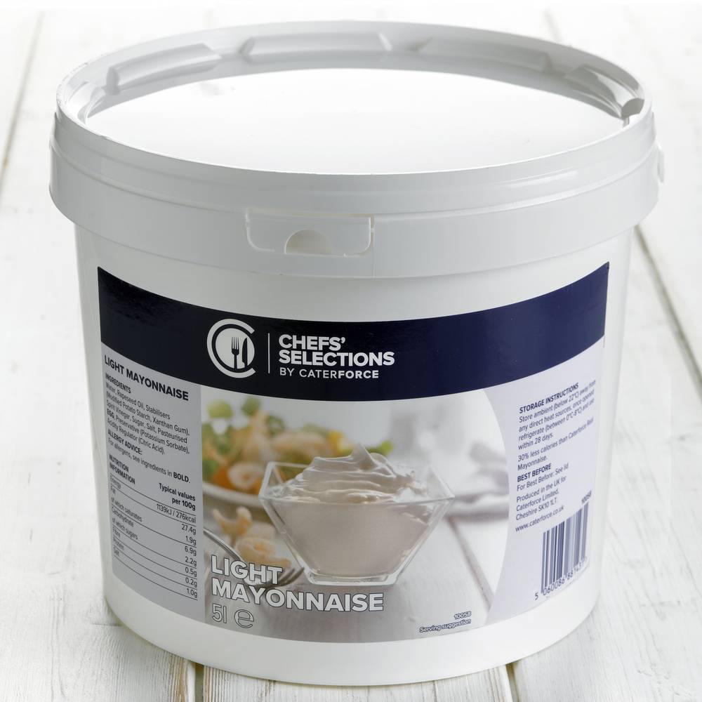 Chefs’ Selections Light Mayonnaise (1 x 5L)