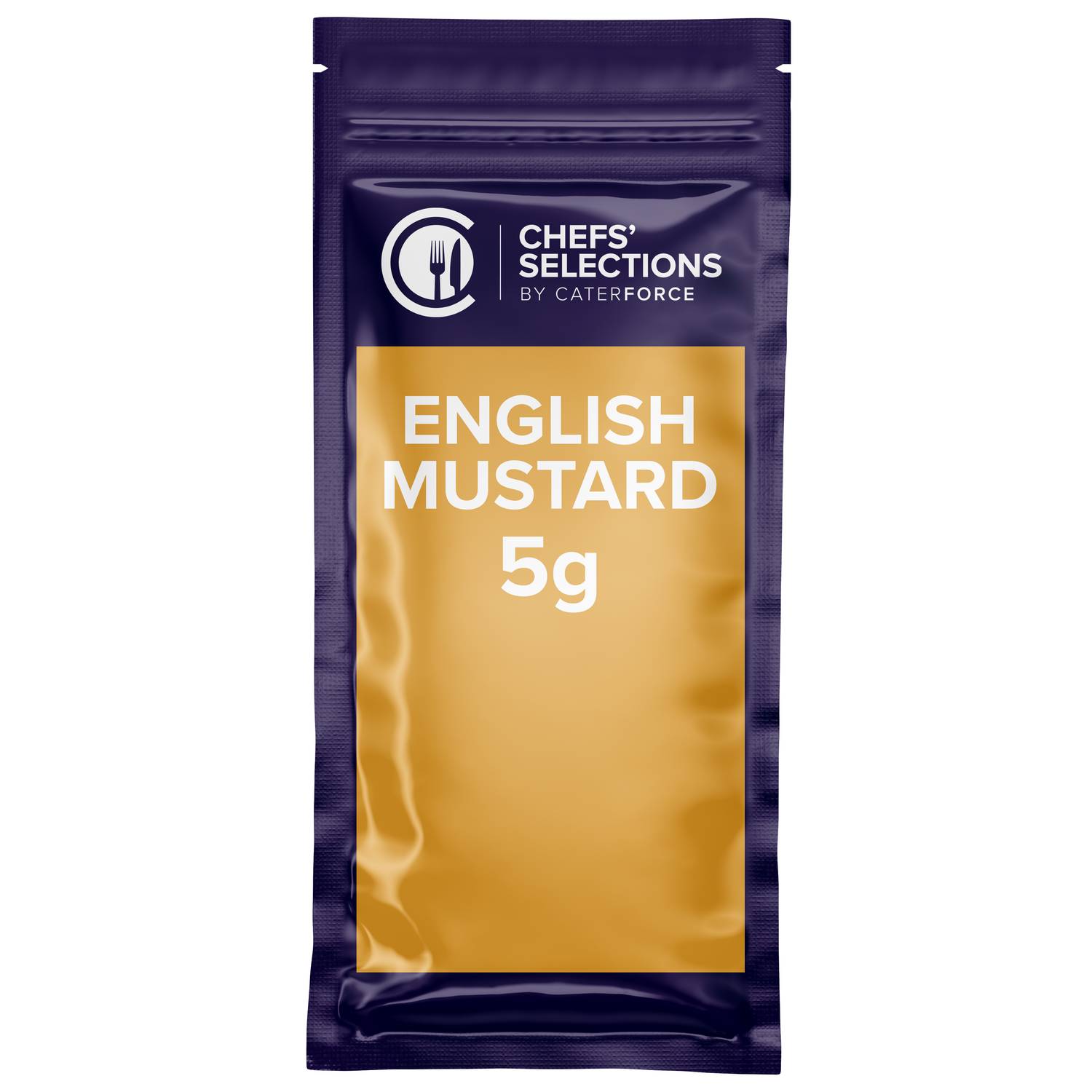 Chefs’ Selections English Mustard Sachet (300 x 5g)