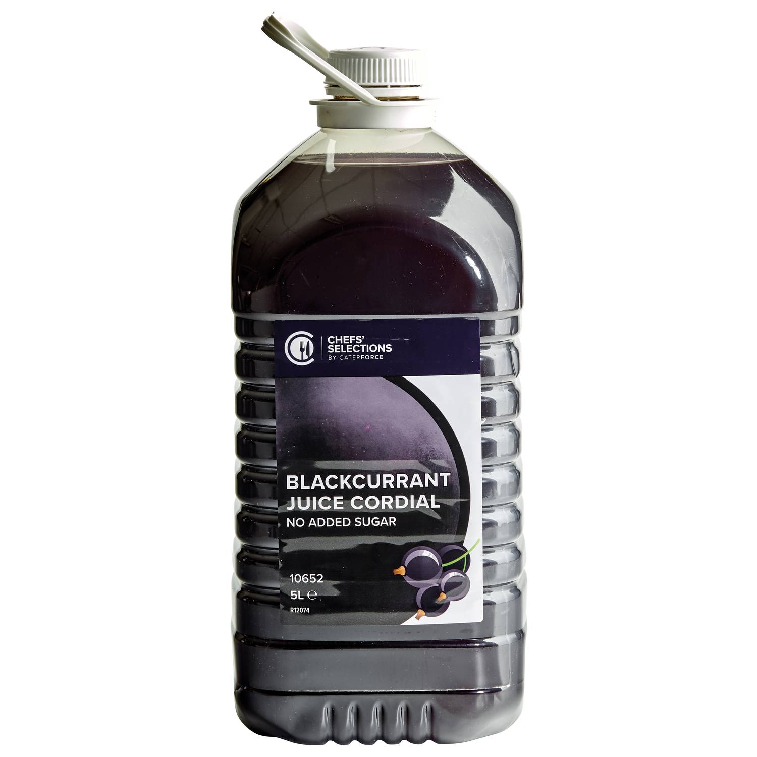 Chefs’ Selections Blackcurrant Juice Cordial No Added Sugar (2 x 5L)