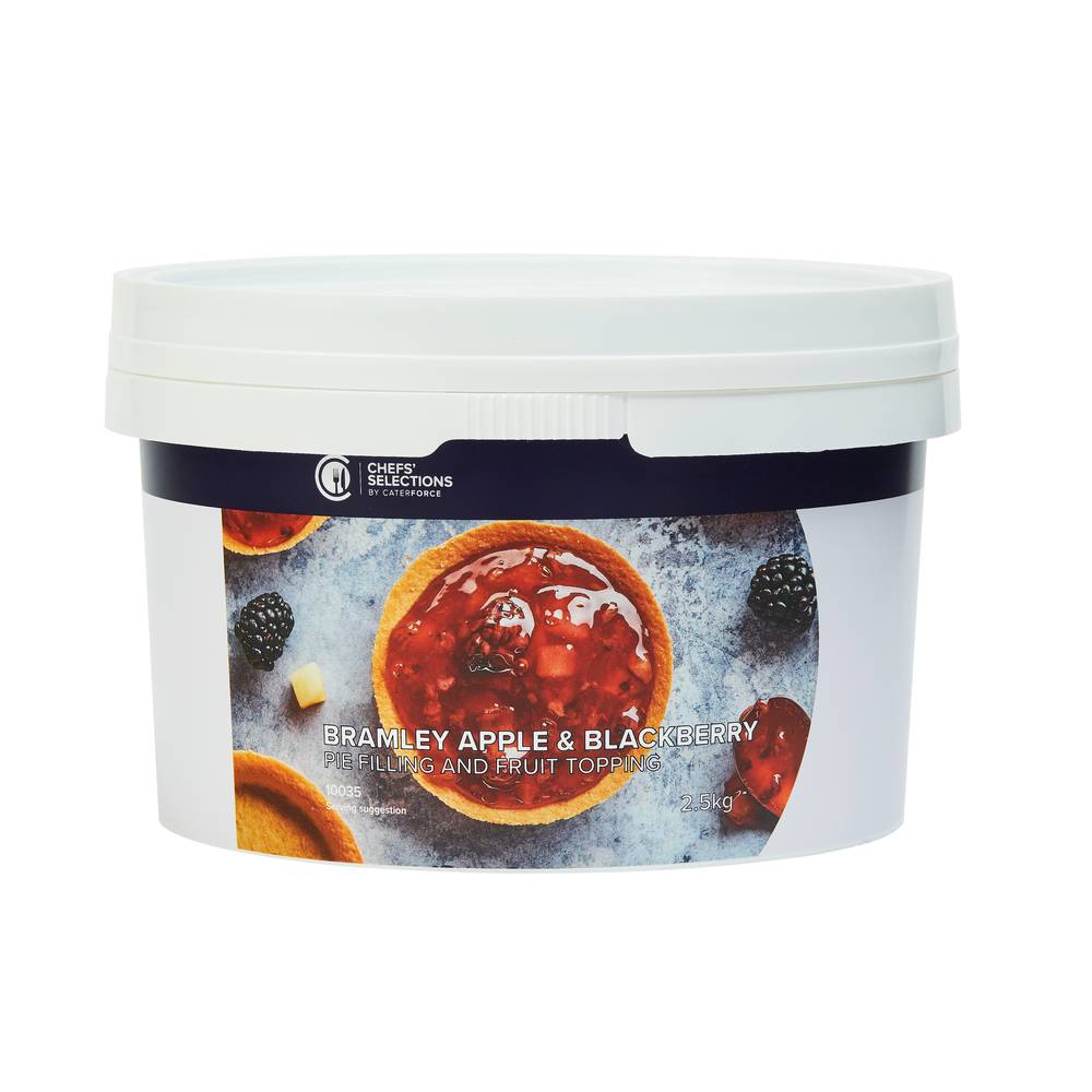 Chefs’ Selections Bramley Apple & Blackberry Pie Filling And Fruit Topping (4 x 2.5kg)