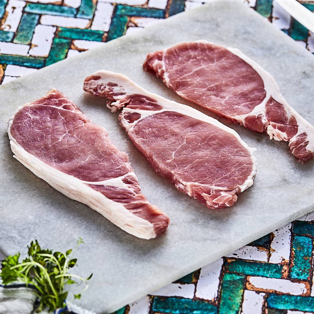 Chefs’ Selections Unsmoked Rindless Back Bacon (4 x 2.27kg)