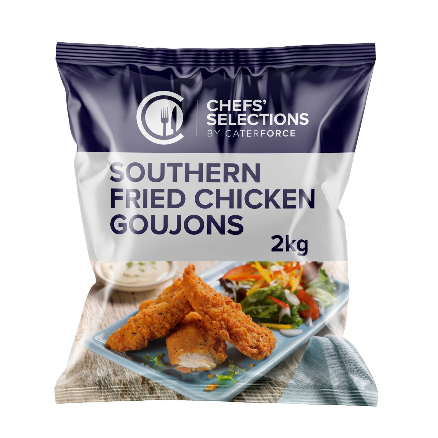 Chefs’ Selections Southern Fried Chicken Goujons (1 x 2kg)