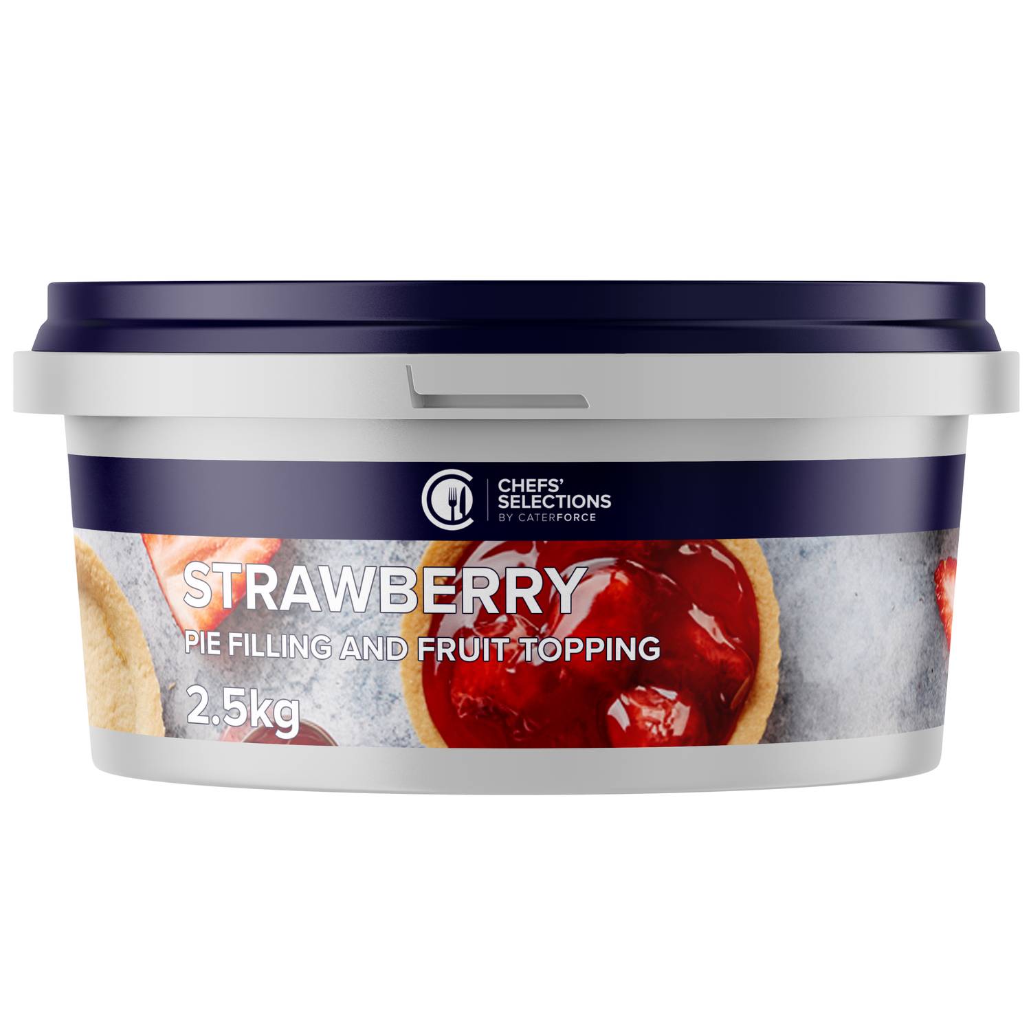 Chefs’ Selections Strawberry Pie Filling And Fruit Topping (4 x 2.5kg)