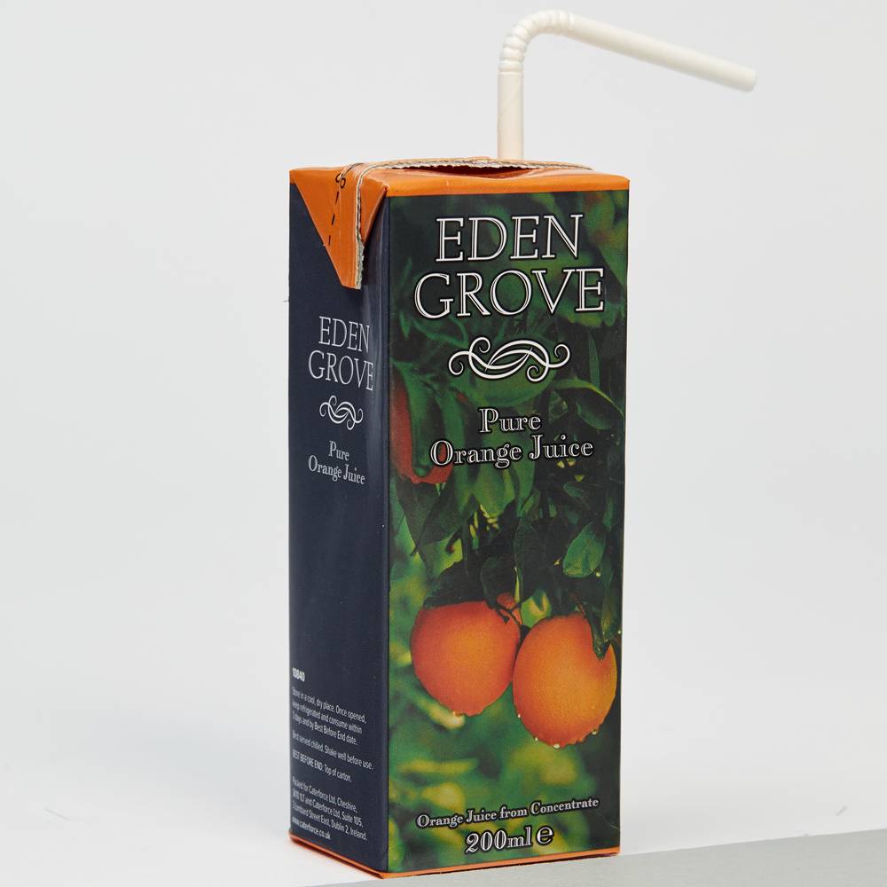 Eden Grove Pure Orange Juice 200ml