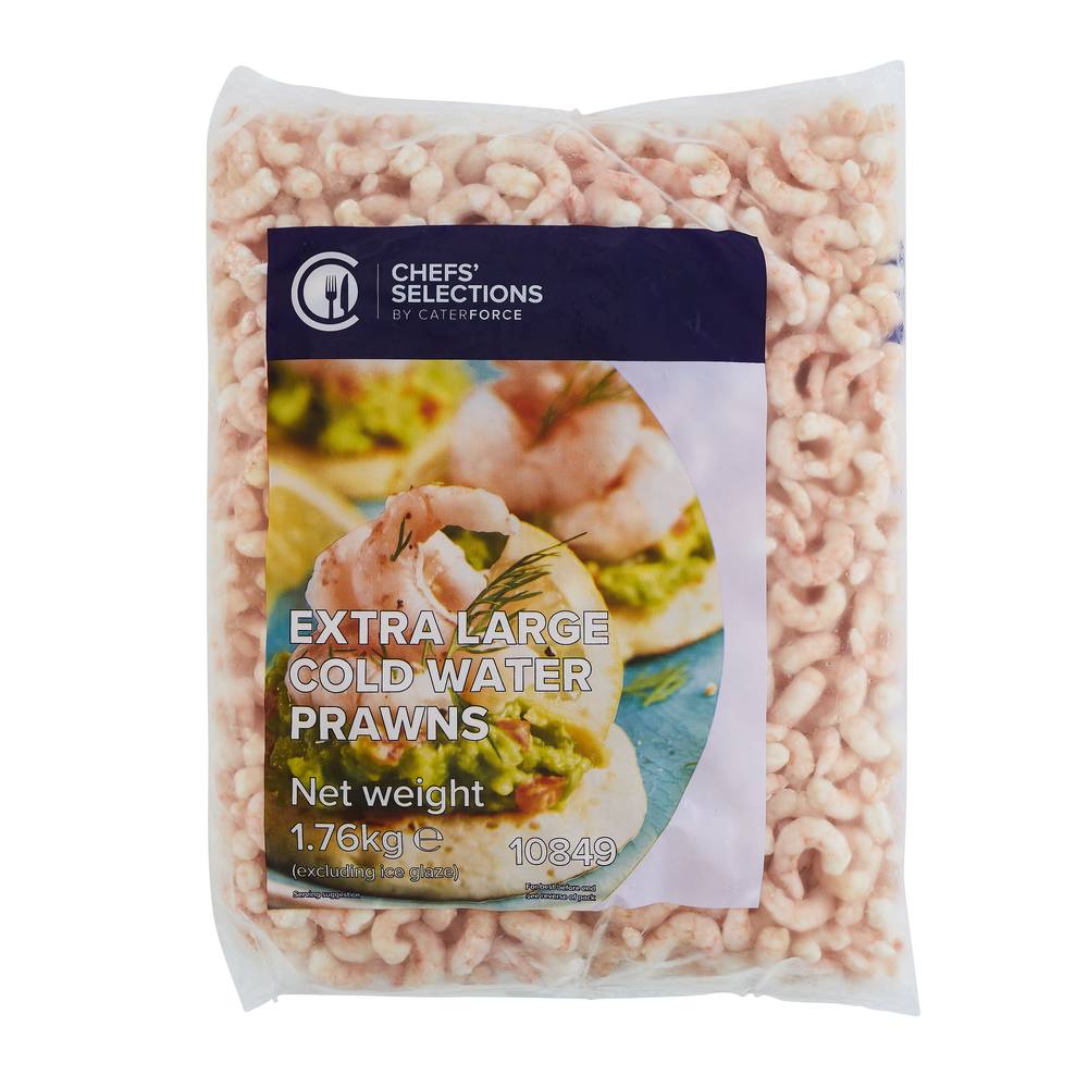 Chefs’ Selections Premium Extra Large Coldwater Prawns 90/150 (5 x 2kg)