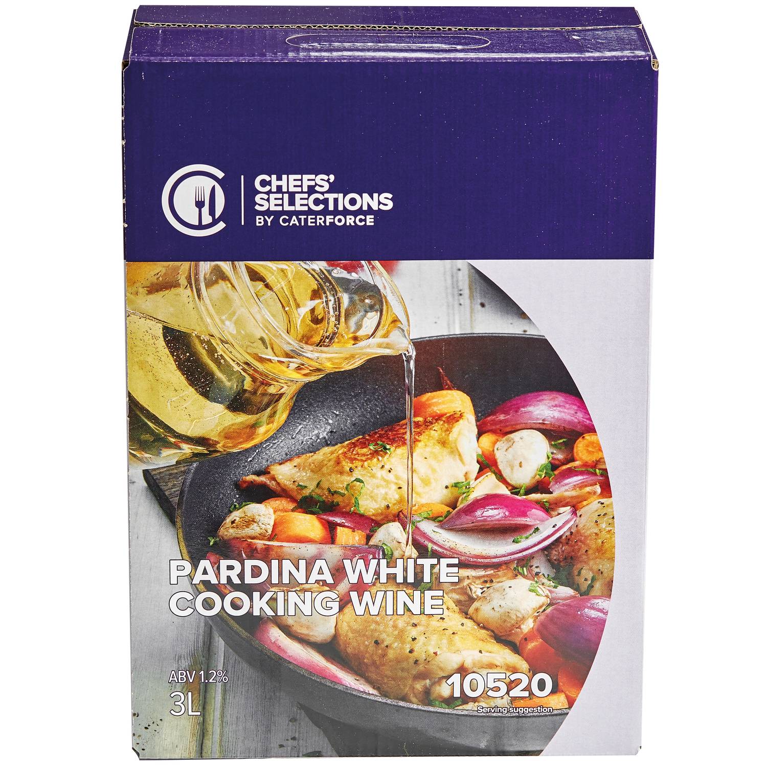 Chefs’ Selections Pardina White Cooking Wine BIB (4 x 3L)