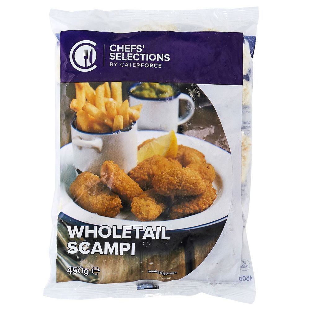 Chefs’ Selections Wholetail Scampi (10 x 454g)