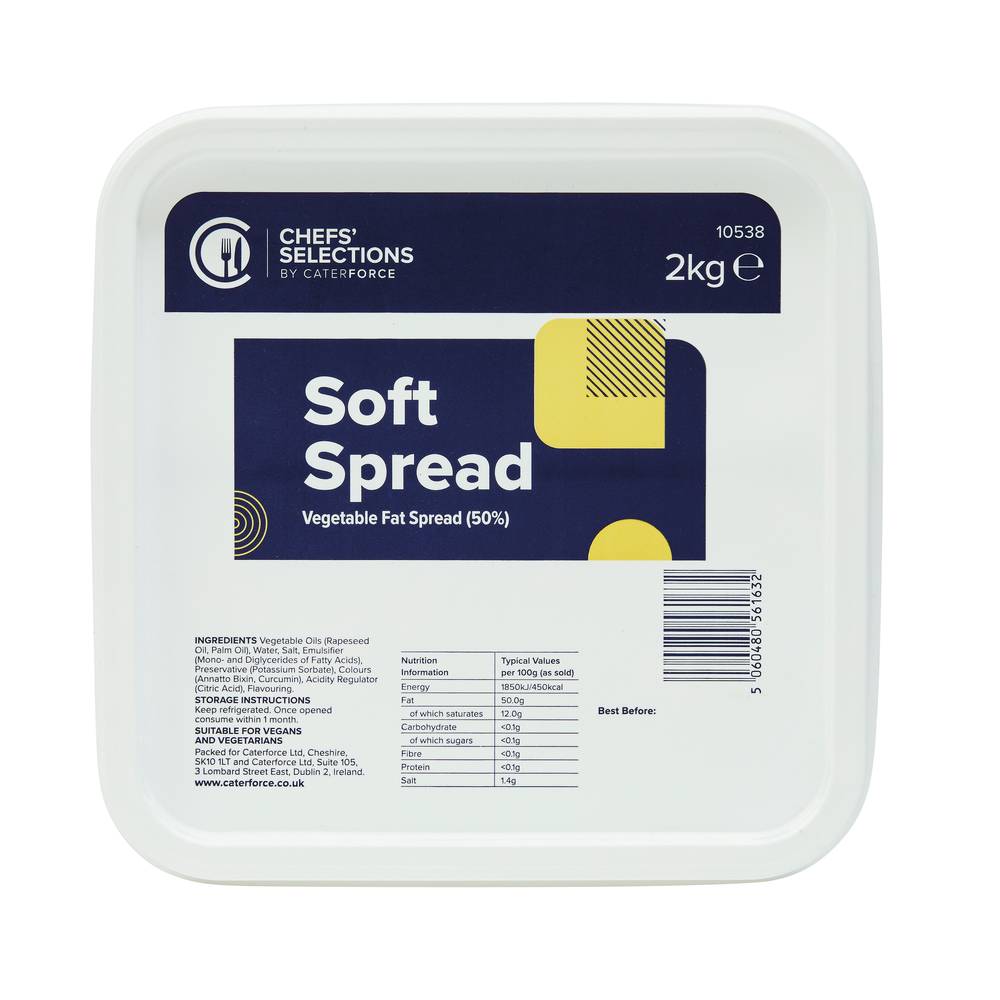 Chefs’ Selections Soft Spread (6 x 2kg)