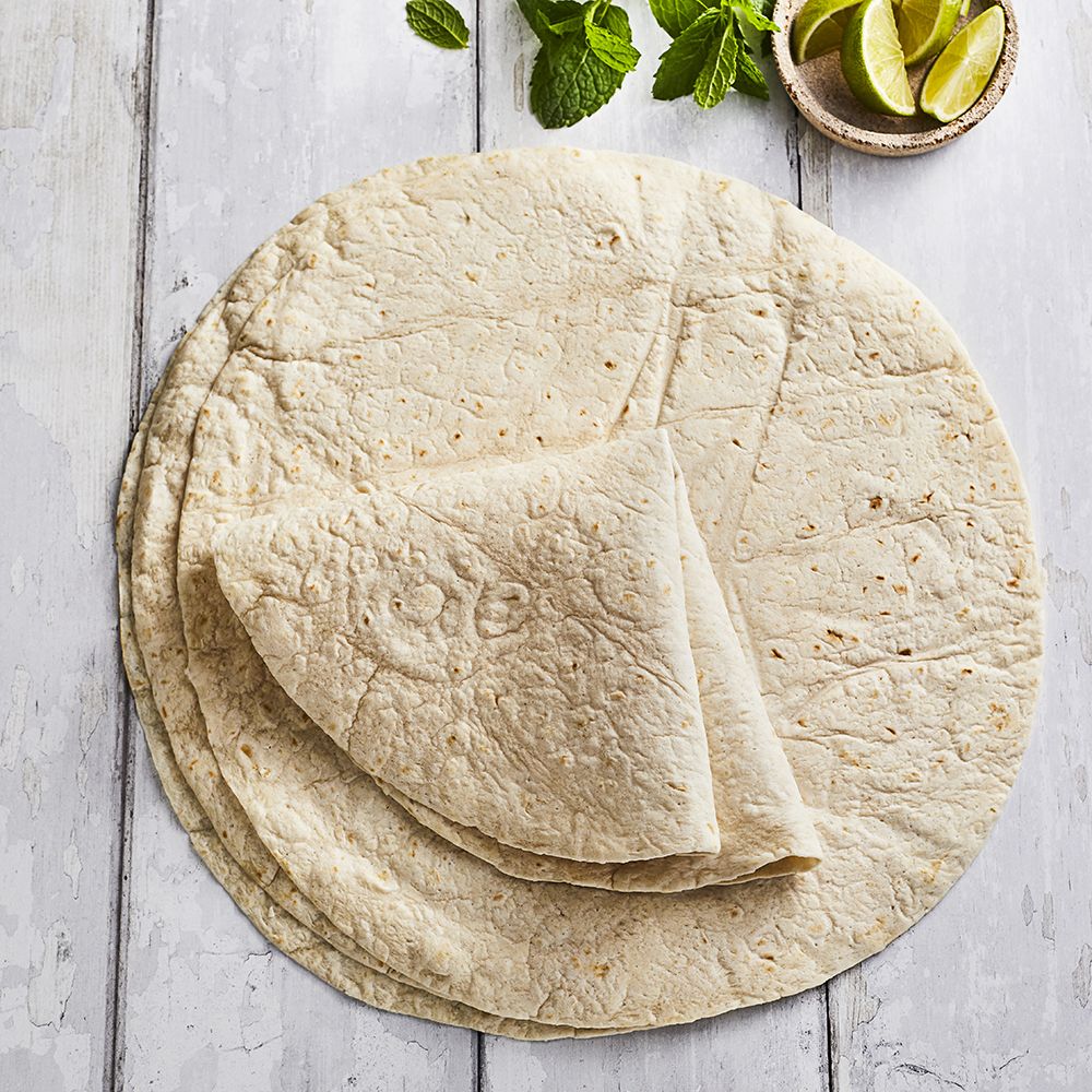 Chefs’ Selections 12″ Flour Tortilla Wraps (10 x 10)