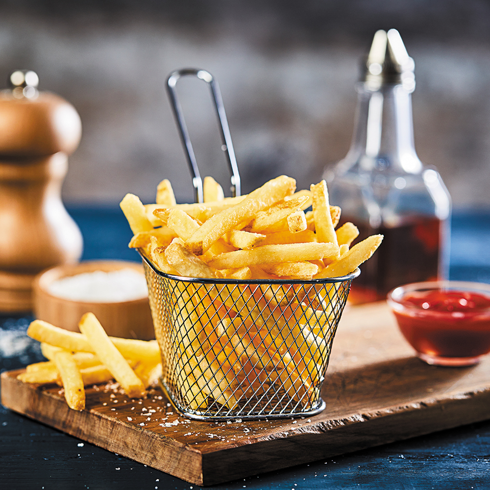 Chefs’ Selections Super Crunchy Skin-on Fries 7mm (4 x 2.27kg)