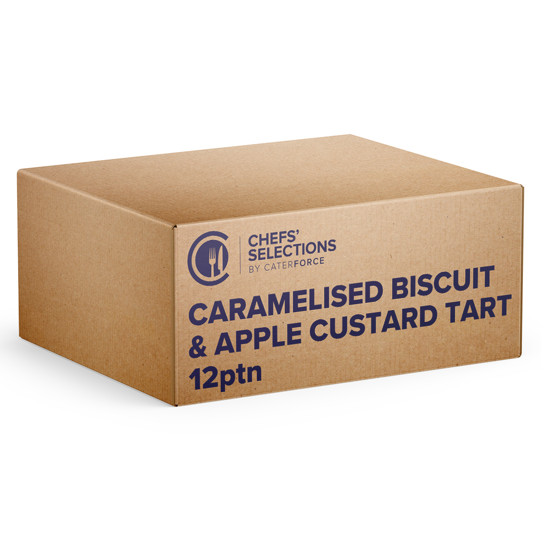 Chefs’ Selections Caramelised Biscuit & Apple Custard Tart (1 x 12p/ptn)
