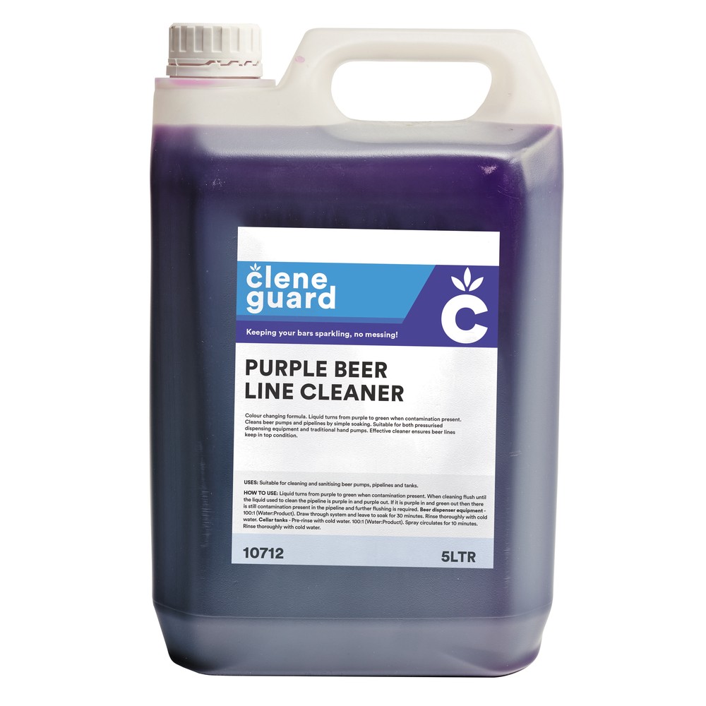 Clene Guard Purple Beerline Cleaner (4 x 5L)