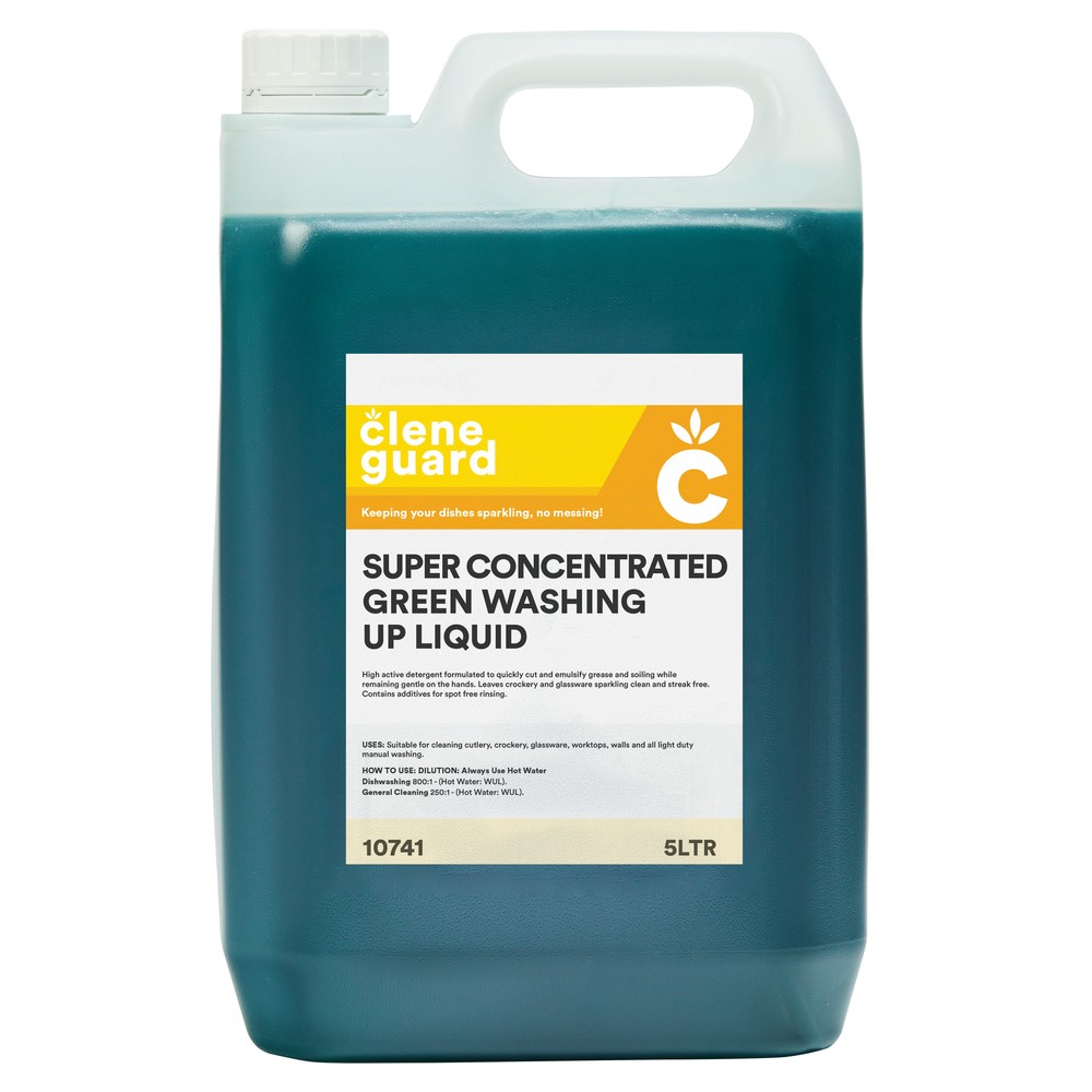 Clene Guard Super Concentrated Washing Up Liquid (5L)
